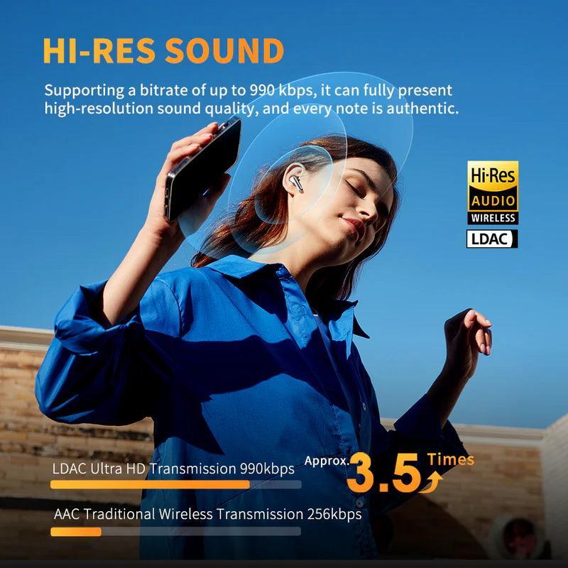QCY AilyBuds Pro+ True Wireless Earbuds, Adaptive ANC, Hi-Res Audio - Image 11