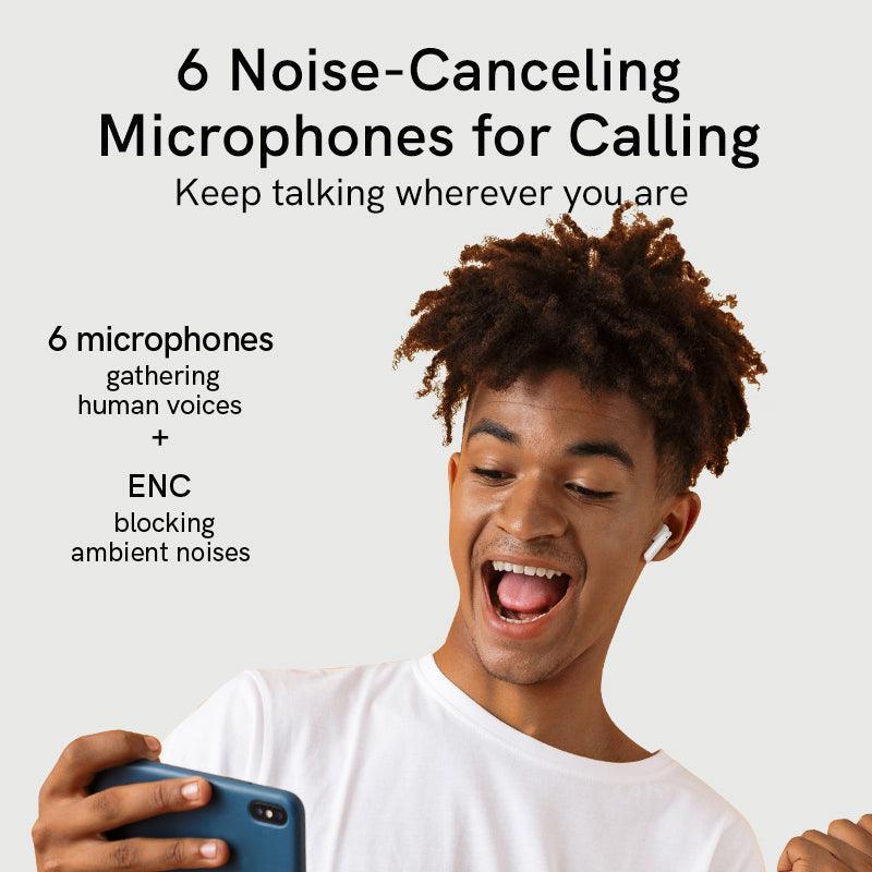 QCY MeloBuds ANC Wireless Earbuds, 40dB Hybrid ANC, 30H Playtime - Image 21