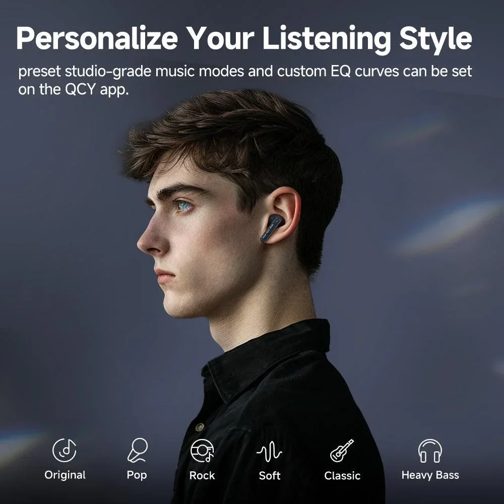QCY MeloBuds Neo Wireless Earbuds, 24H Playtime, 68ms Low Latency - Image 17