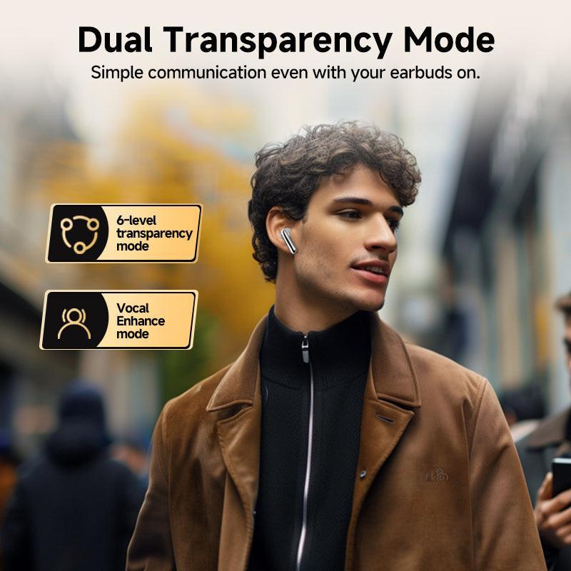 QCY MeloBuds Pro Wireless Earbuds, 46dB Hybrid ANC, Hi-Res & LDAC - Image 5